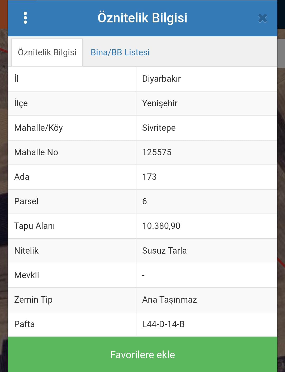 Diyarbakır / Yenişehir / Sivritepe Mh.   10.380m² SATILIK ARSA  - DİYARBAKIR YENİŞEHİR fotoğraf 2